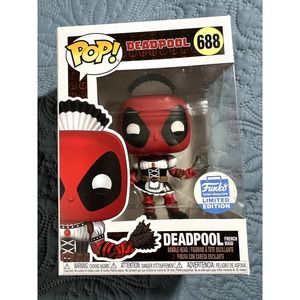 Funko POP Marvel #688 French Maid Deadpool Funko Shop Exclusive